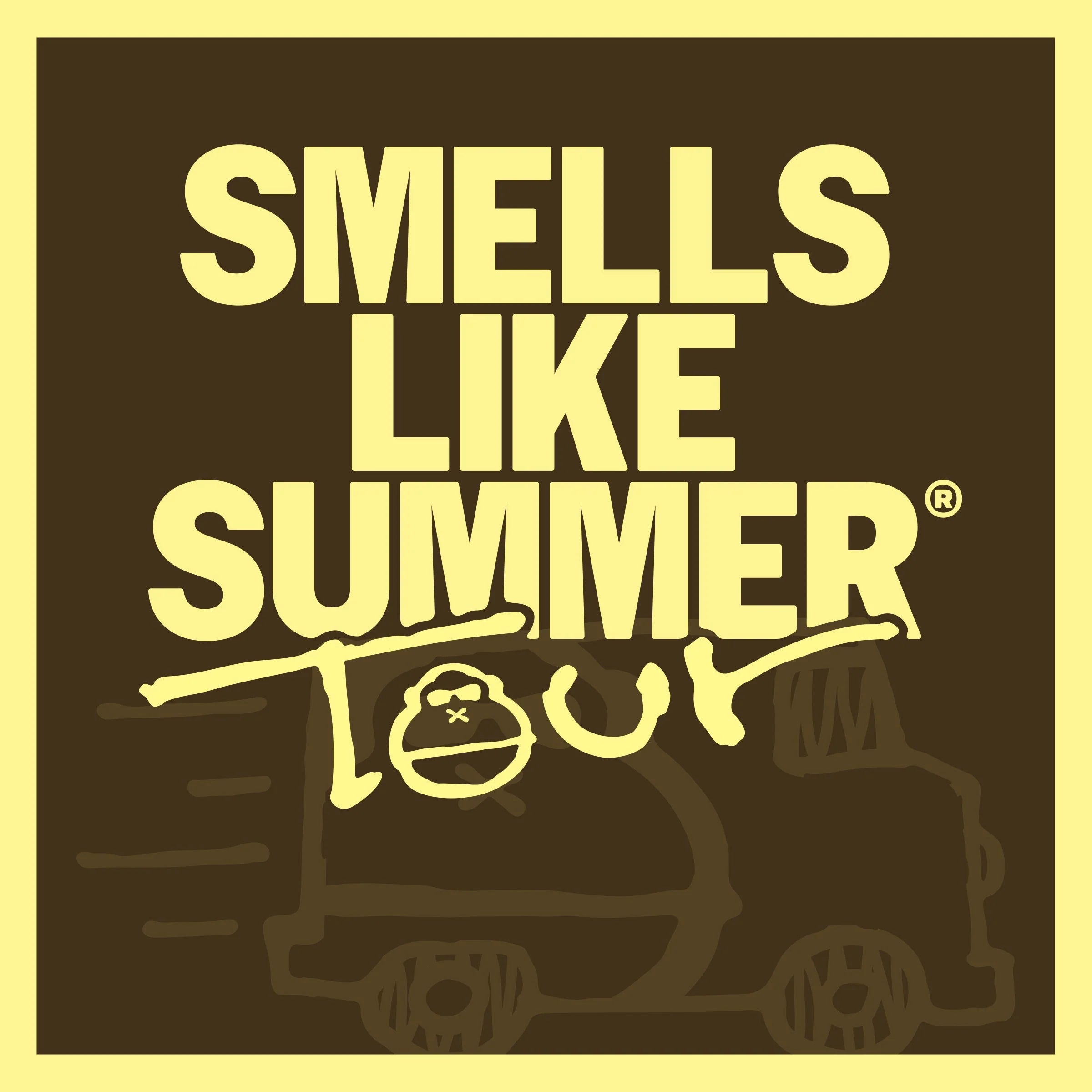 Smells Like Summer Tour promotional graphic